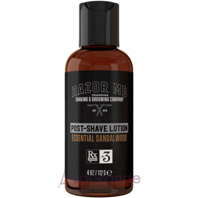 Razor MD Post Shave Lotion Essential Sandalwood       
