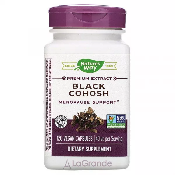 Nature's Way Black Cohosh ĳ������ ������� ��� ���� 