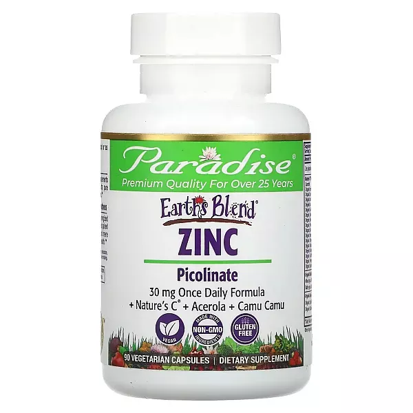 Paradise Herbs Earth's Blend Zinc Picolinate ����������� ������� 
