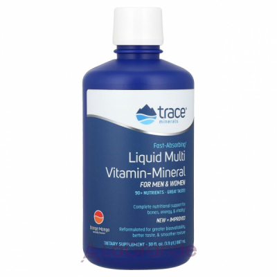 Trace Minerals Research Liquid Multi Vitamin-Mineral г   ,   -
