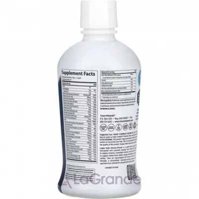 Trace Minerals Research Liquid Multi Vitamin-Mineral Berry Flavor ������ �������������� � ��������, � ������� ������