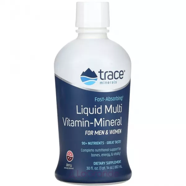 Trace Minerals Research Liquid Multi Vitamin-Mineral Berry Flavor г�� ������������ �� �������, � ������ ������