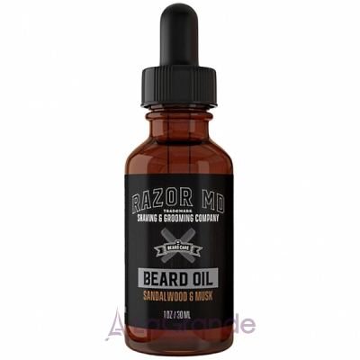Razor MD Beard Oil Sandalwood Musk         