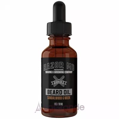 Razor MD Beard Oil Sandalwood Musk         