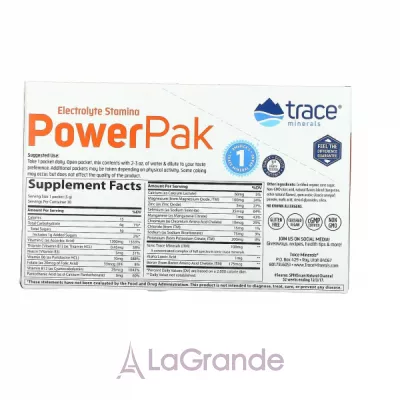 Trace Minerals Research Electrolyte Stamina Power Pak ĳ  
