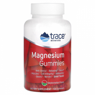 Trace Minerals Research Magnesium Gummies Watermelon Flavor ĳ  