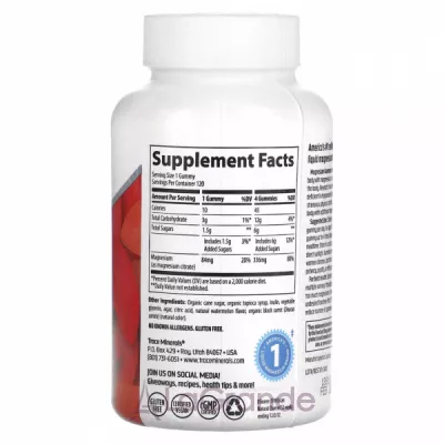 Trace Minerals Research Magnesium Gummies Watermelon Flavor ĳ  
