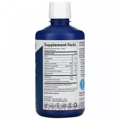 Trace Minerals Research Fast-Absorbing Liquid Immunity+     ,     