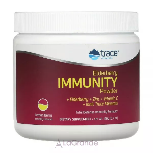 Trace Minerals Research Elderberry Immunity Powder ĳ������ ������� ��� �������� ��������� 