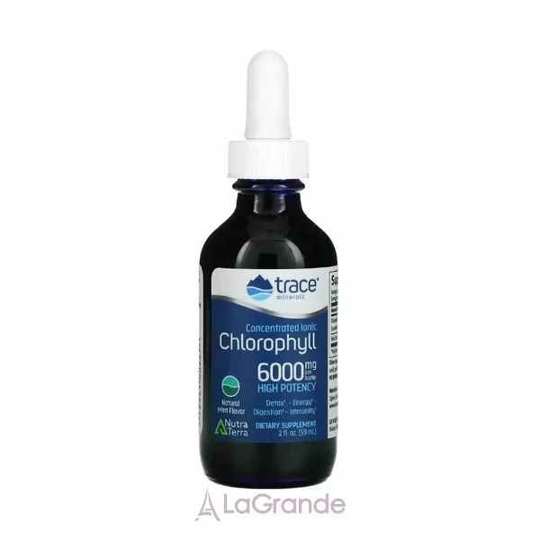 Trace Minerals Research Concentrated Ionic Chlorophyll 6000 mg ĳ������ ������� 