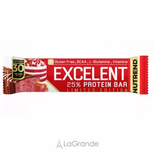 Nutrend Excelent Protein Bar Strawberry Cake ���������� �������� 