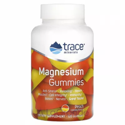 Trace Minerals Research Magnesium Gummies Peach Flavor ĳ  