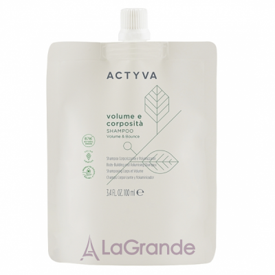 Kemon Actyva Volume e Corposita Shampoo Pouch Bag     ' (refill)