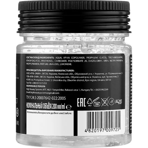 Acme Styling Gel Wet Hair Effect ���� ��� ������� ��� ������� ������ �����
