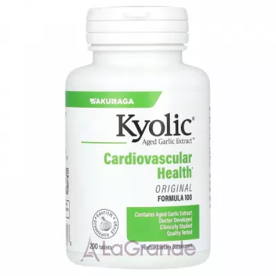 Kyolic Aged Garlic Extract Cardiovascular Health Formula 100 ĳ    -  