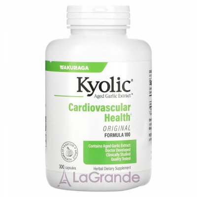 Kyolic Aged Garlic Extract Cardiovascular Health Original Formula 100 ĳ    -  