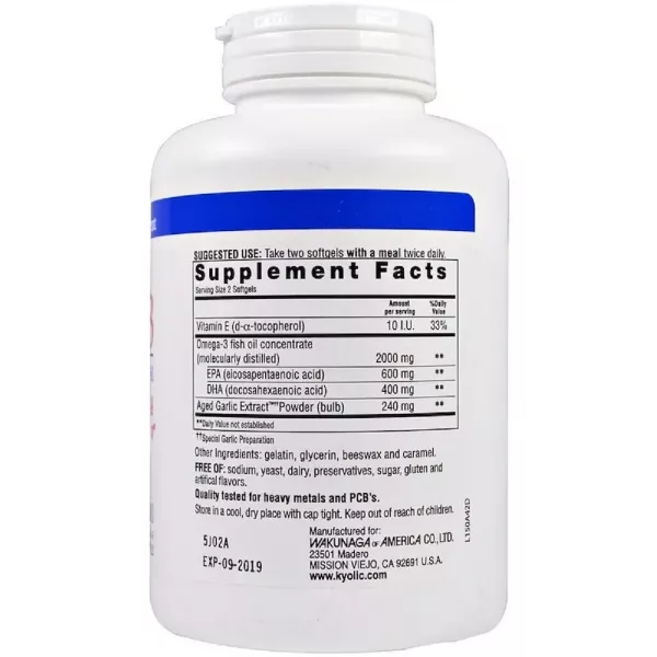Kyolic Omega-3 Cholesterol & Circulation ����������� ������� 