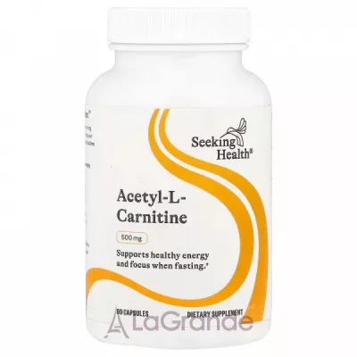 Seeking Health Acetyl-L-Carnitine 500 mg ĳ  
