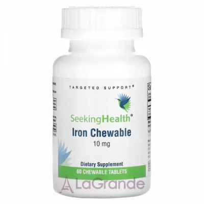 Seeking Health Iron Chewable 10 mg   