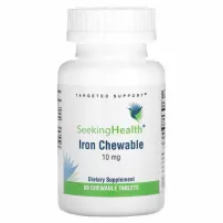 Seeking Health Iron Chewable 10 mg ����������� ������� "������", 10 ��, ����������� ��������