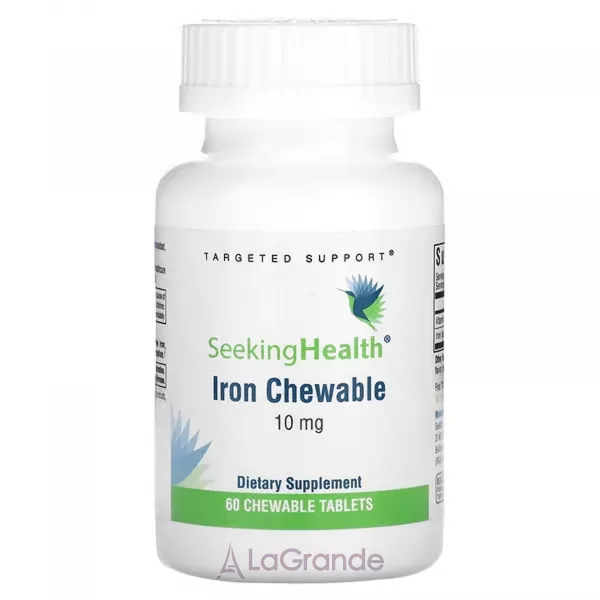 Seeking Health Iron Chewable 10 mg ����������� ������� 