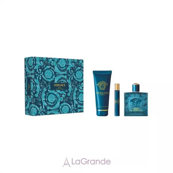 Versace Eros Eau De Parfum ���� (����������� ���� 100 �� + ���� ��� ���� 150 �� + ����������� ���� 10 ��)