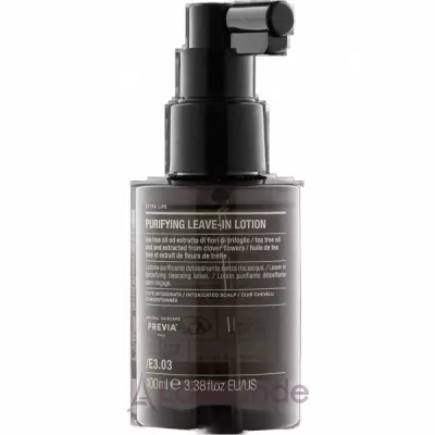 Previa Extra Life Purifying Leave-In Lotion E3.03   -   