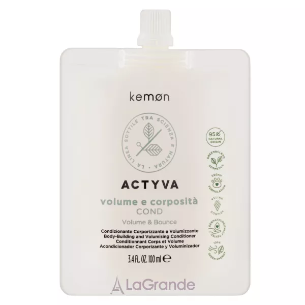 Kemon Actyva Volume e Corposita Cond Pouch Bag ����������� ��� ������� ������� ��'��� (refill)