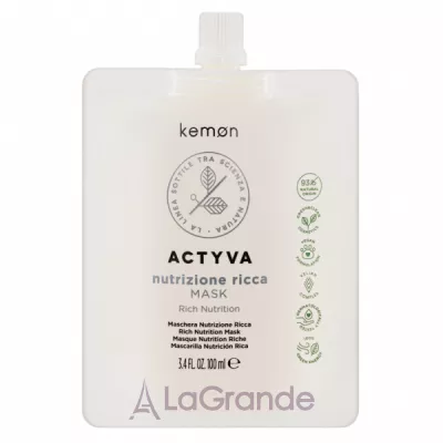 Kemon Actyva Nutrizione Ricca Mask Rich Nutrition Pouch Bag ����������� ����� ��� ����� ����� ����� (refill)