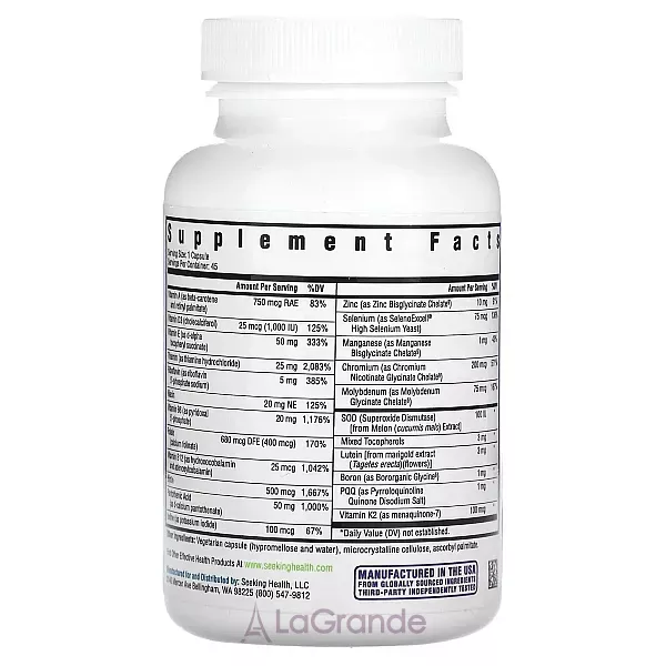 Seeking Health Multivitamin One MF �������������� ��� ������