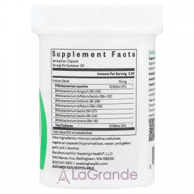 Seeking Health ProBiota Bifido , 12  