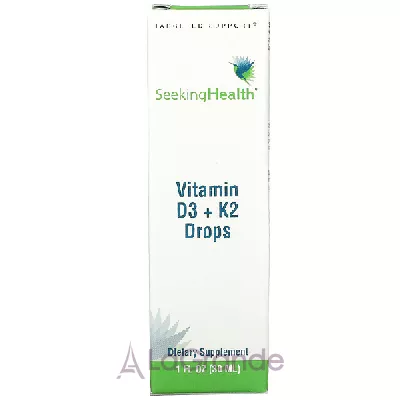Seeking Health Vitamin D3 + K2     