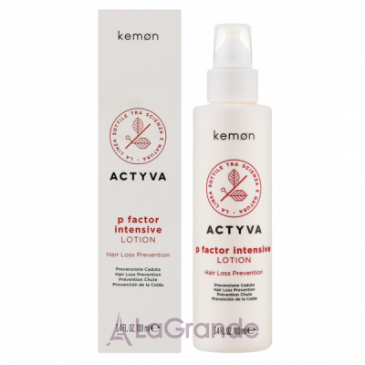 Kemon Actyva P Factor Intensive Lotion Hair Loss Prevention    