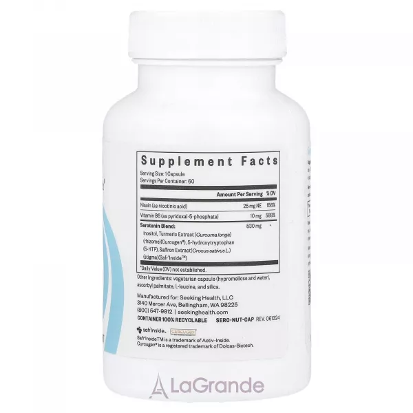 Seeking Health Serotonin Nutrients ����������� ������� ��� ��������� ����������