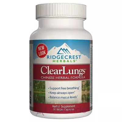 Ridgecrest Herbals Clear Lungs    