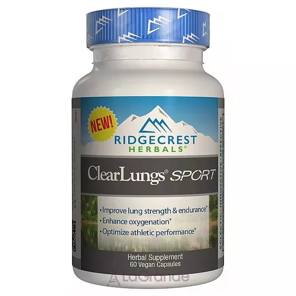 Ridgecrest Herbals Clear Lungs Sport �������� ��� ����������� ��� ��������� ������
