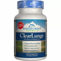 Ridgecrest Herbals Clear Lungs Extra Strength �������� ��� ��������� ������, ������ ����