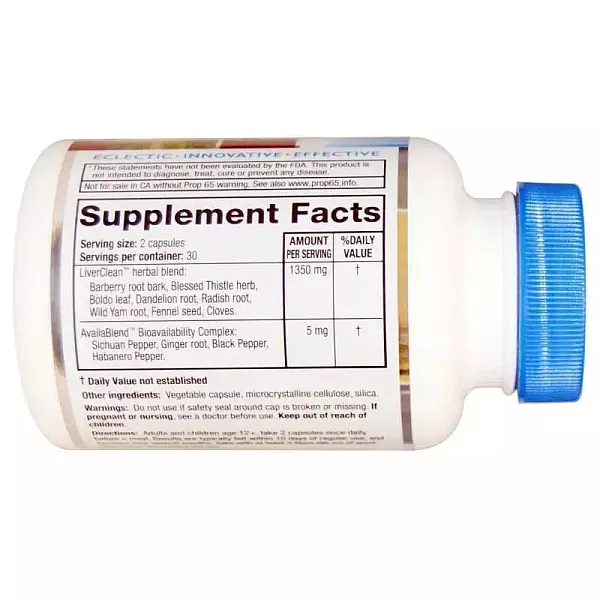Ridgecrest Herbals LiverClean �������� ��� ��������� � ������ ������