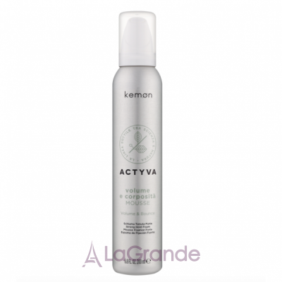 Kemon Actyva Volume Corposita Mousse Strong Hold Foam     