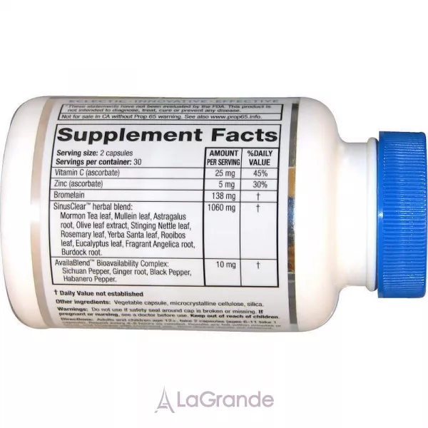 Ridgecrest Adrenal Sinus Clear �������� ��� ���������� �����