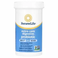 Renew Life Extra Care Digestive Probiotic ��������� ��� ������������, 50 ���� ���