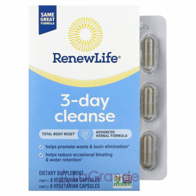 Renew Life 3-Day Cleanse    3-  