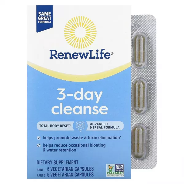 Renew Life 3-Day Cleanse ����������� ������� ��� 3-�������� �������� ���������