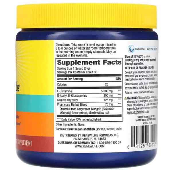 Renew Life Renew Life IntestiNew Intestinal Lining Support Formula ����������� ������� ��� ��������� ��������� �������� ���������