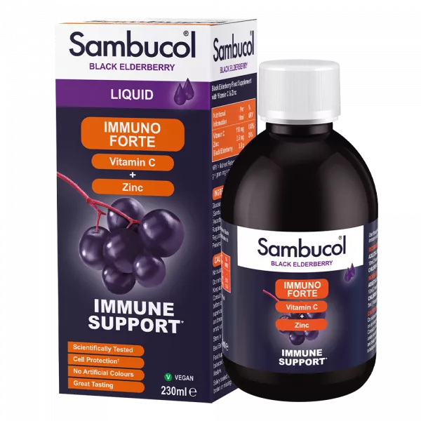 Sambucol Immuno Forte Black Elderberry Liquid ����� ��� ���������� 