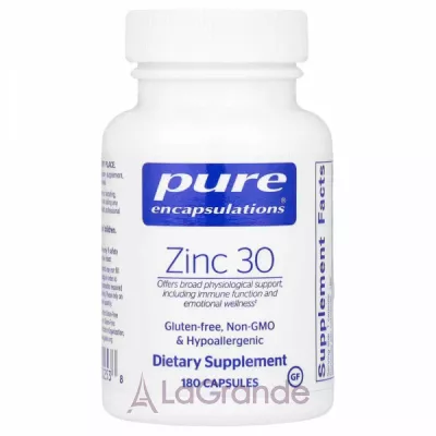 Pure Encapsulations Zinc 30 mg ĳ  