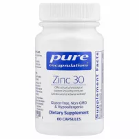 Pure Encapsulations Zinc 30 mg ����������� ������� "����", 30 ��