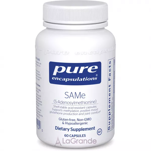 Pure Encapsulations SAMe (S-Adenosylmethionine) ����������� ������� ��� ��������� ��������, ������ � ����������� ������� 