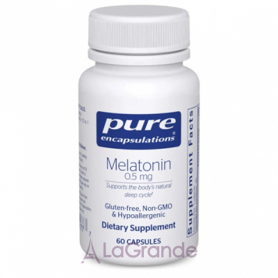 Pure Encapsulations Melatonin 0.5 mg ĳ  