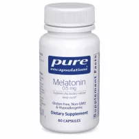 Pure Encapsulations Melatonin 0.5 mg ����������� ������� "���������", 0.5 ��